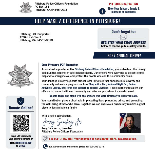 Donation Letter
